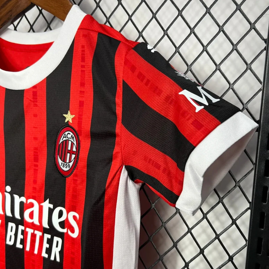 AC Milan 2024/2025 Home Kids Jersey