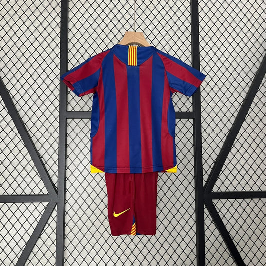 Retro Barcelona 2005/2006 Home Kids Jersey