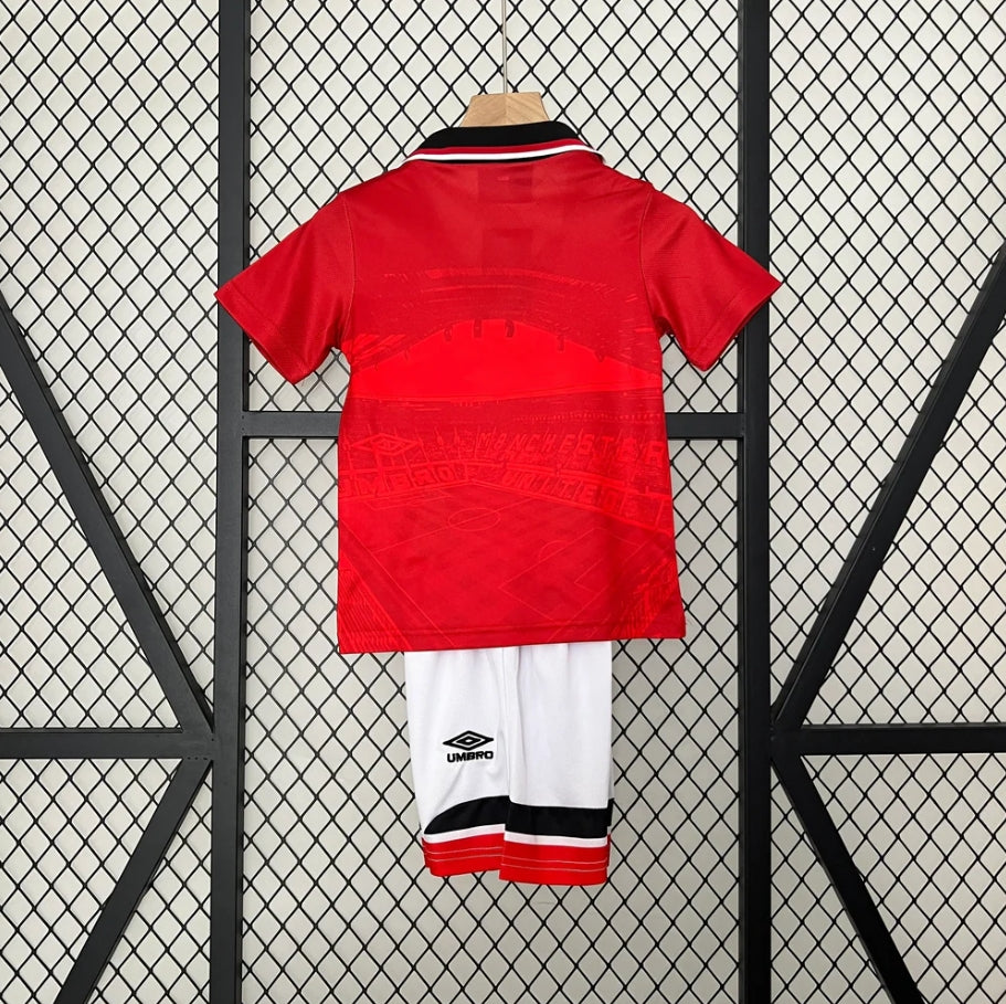 Retro Manchester United 1994/1996 Home Kids Jersey