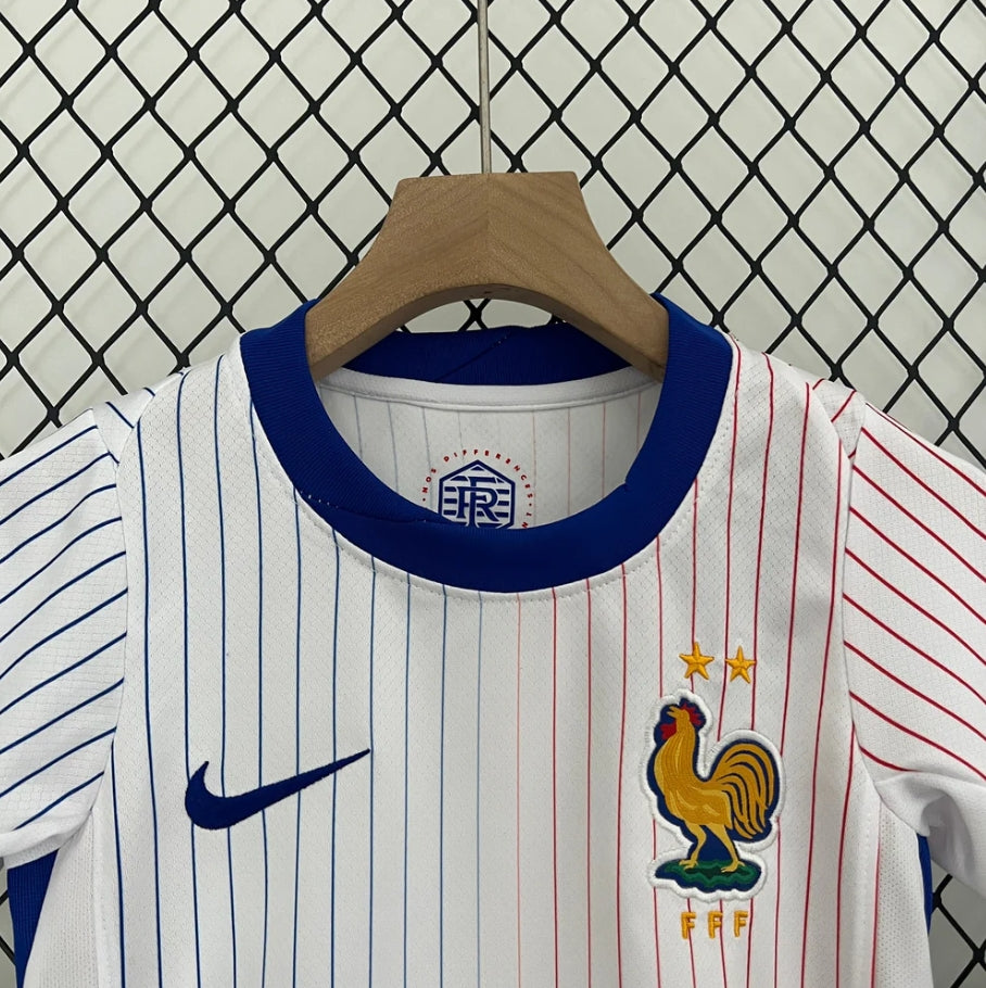 France 2024 Away Kids Jersey