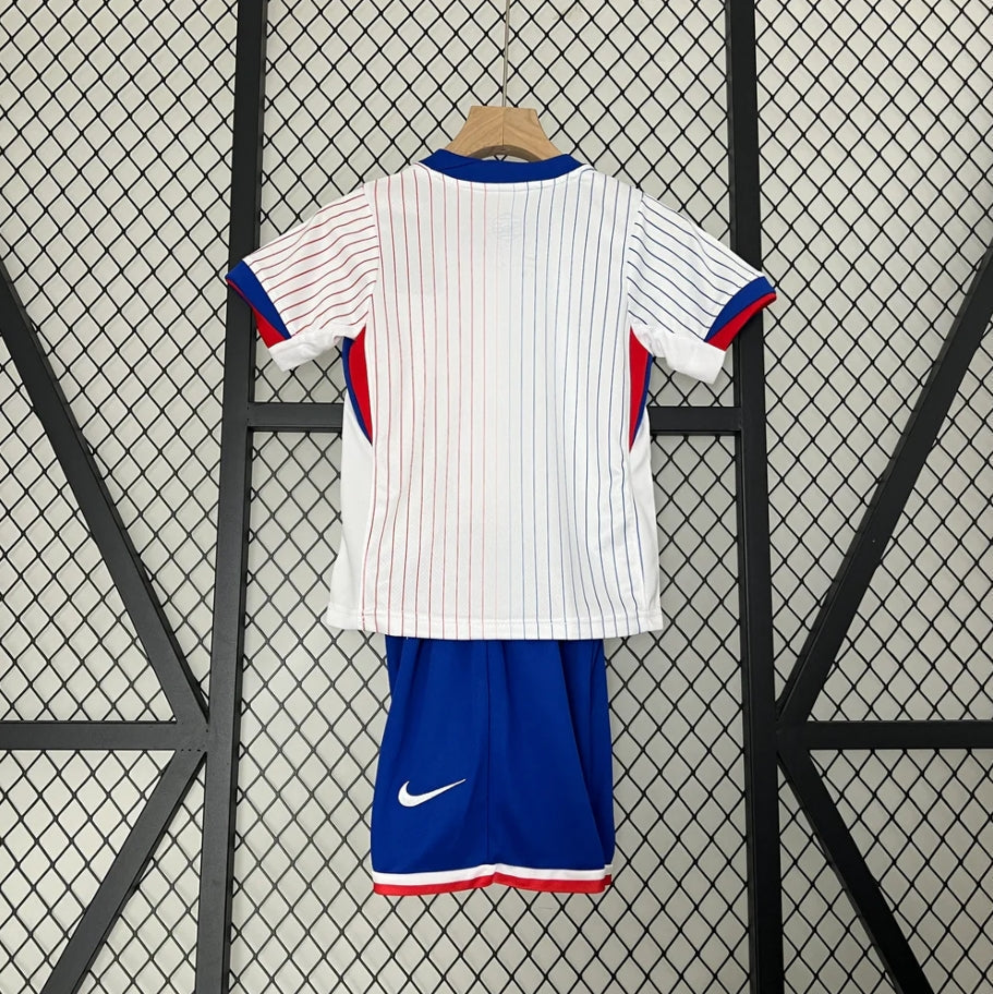 France 2024 Away Kids Jersey