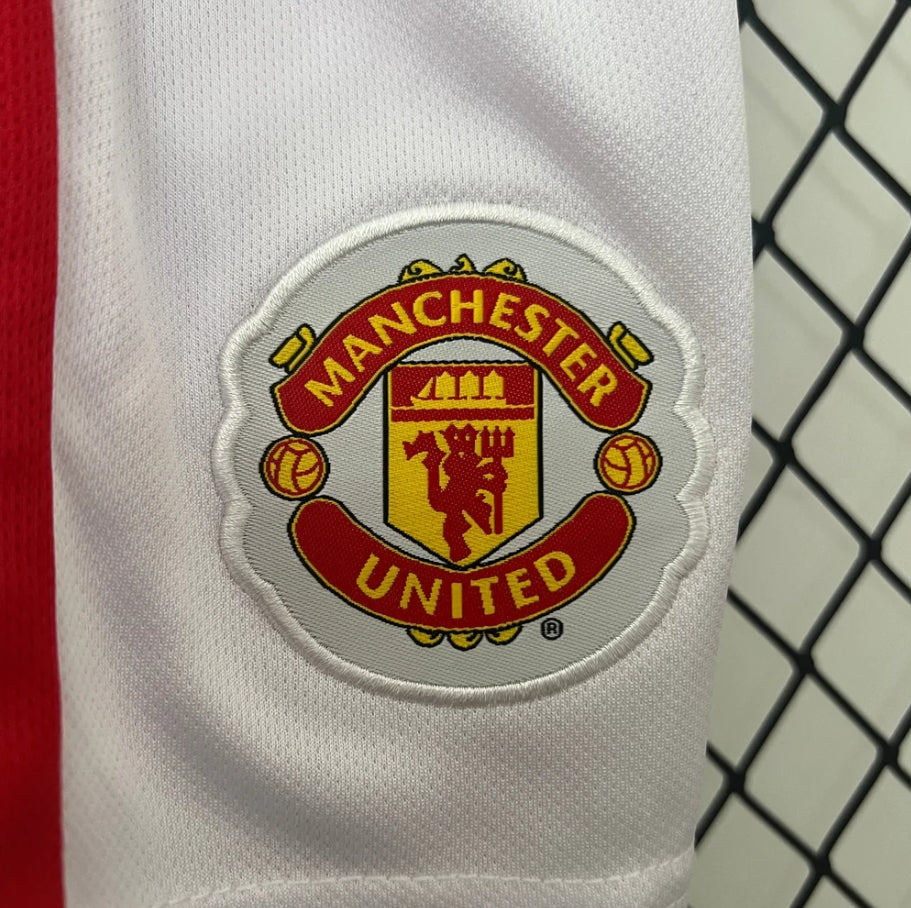Retro Manchester United 2009/2010 Home Kids Jersey