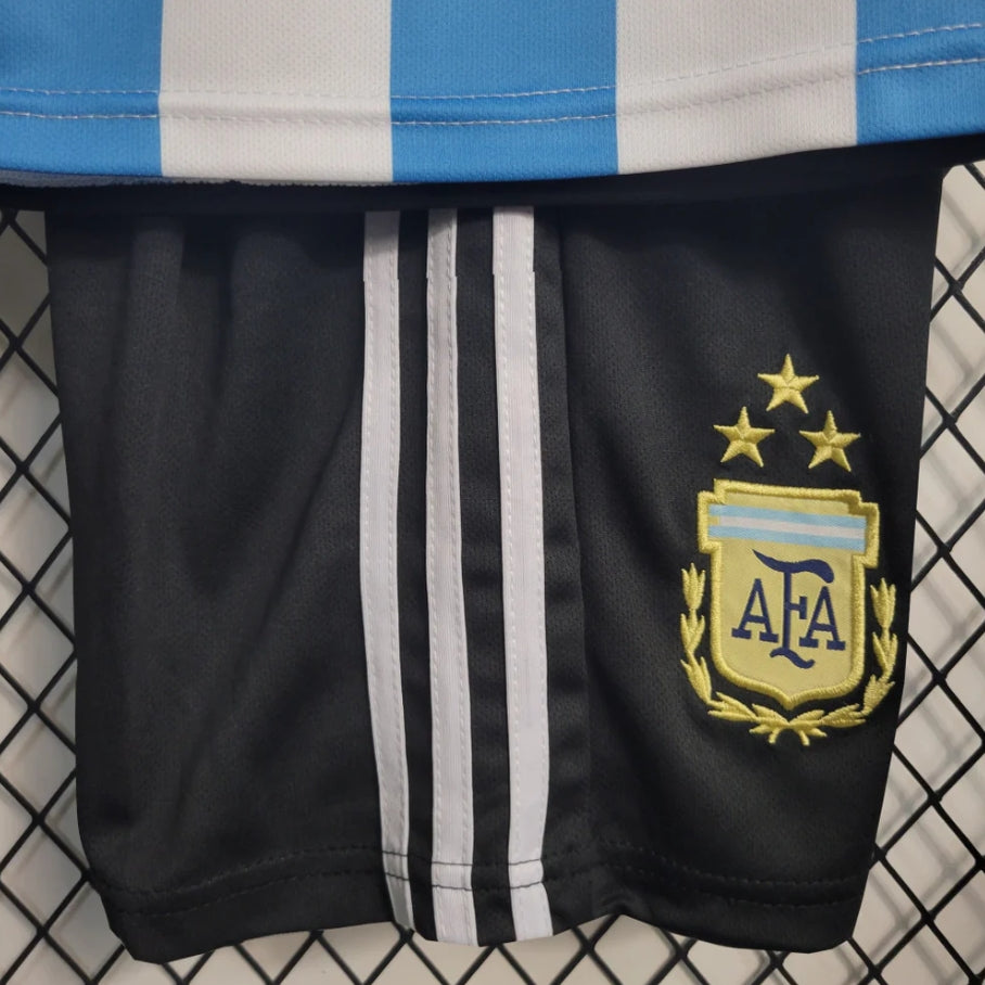Argentina 2022 World Cup Home Kids Jersey