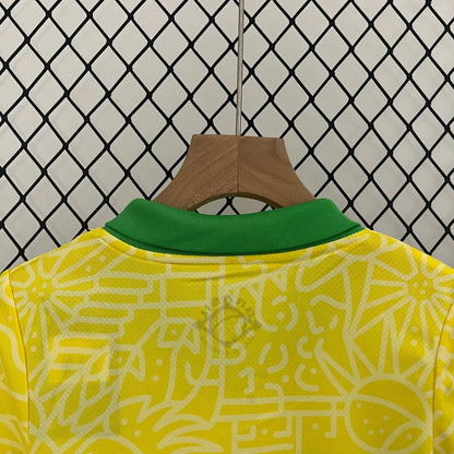 Brazil 2024 Home Kids Jersey