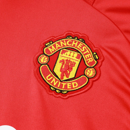 Manchester United Black and Red II Design 1 Tracksuit