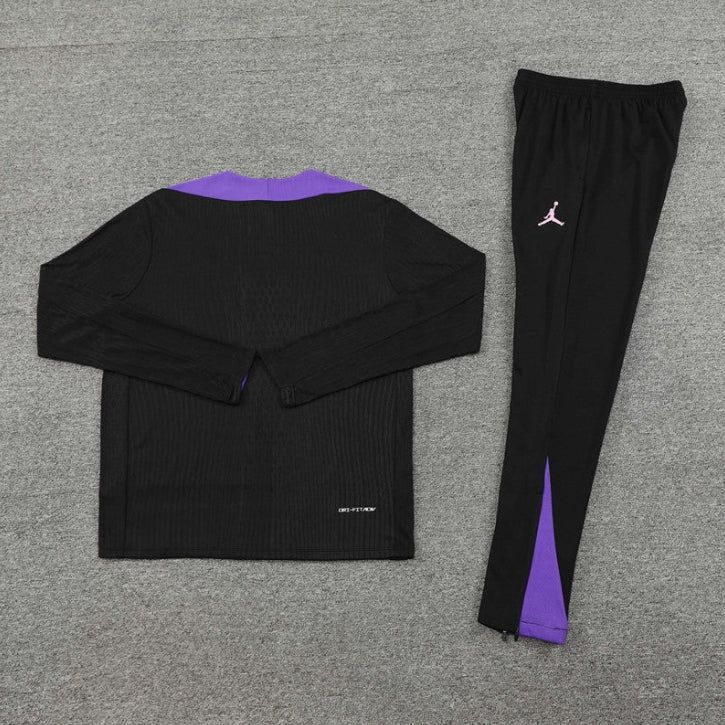 PSG Black and Purple Design 2 Tracksuit