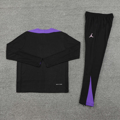 PSG Black and Purple Design 2 Tracksuit