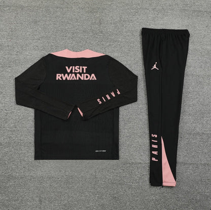 PSG Black and Pink Design 4 Tracksuit