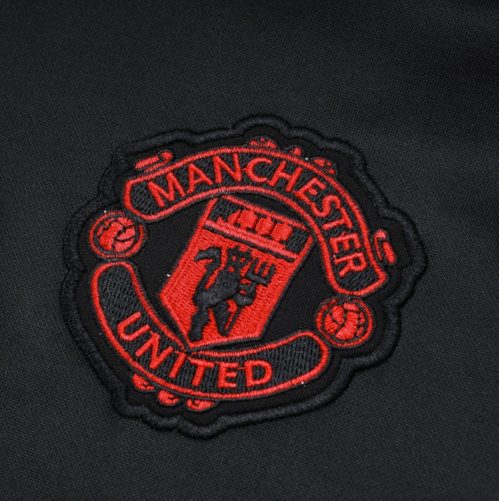 Manchester United Black and Red Design 2 Tracksuit