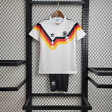Retro Germany 1990 Home Design 1 Kids Jersey