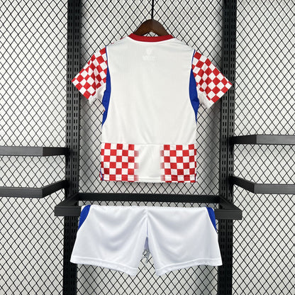 Croatia 2026 Home World Cup Kids Jersey