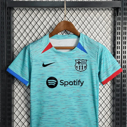 Barcelona 2023/2024 Away Kids Jersey