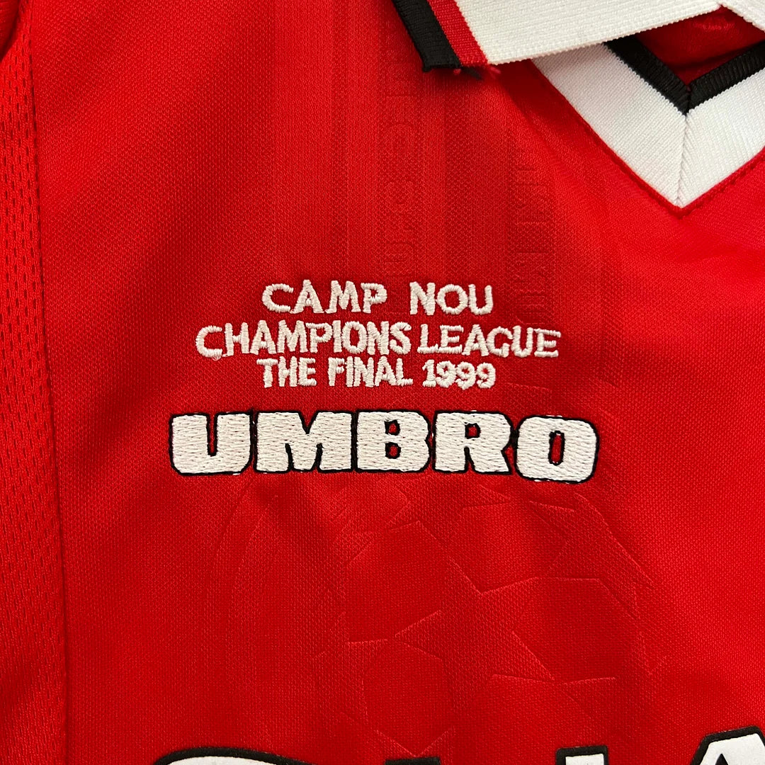 Retro Manchester United 1999/2000 European Home Kids Jersey