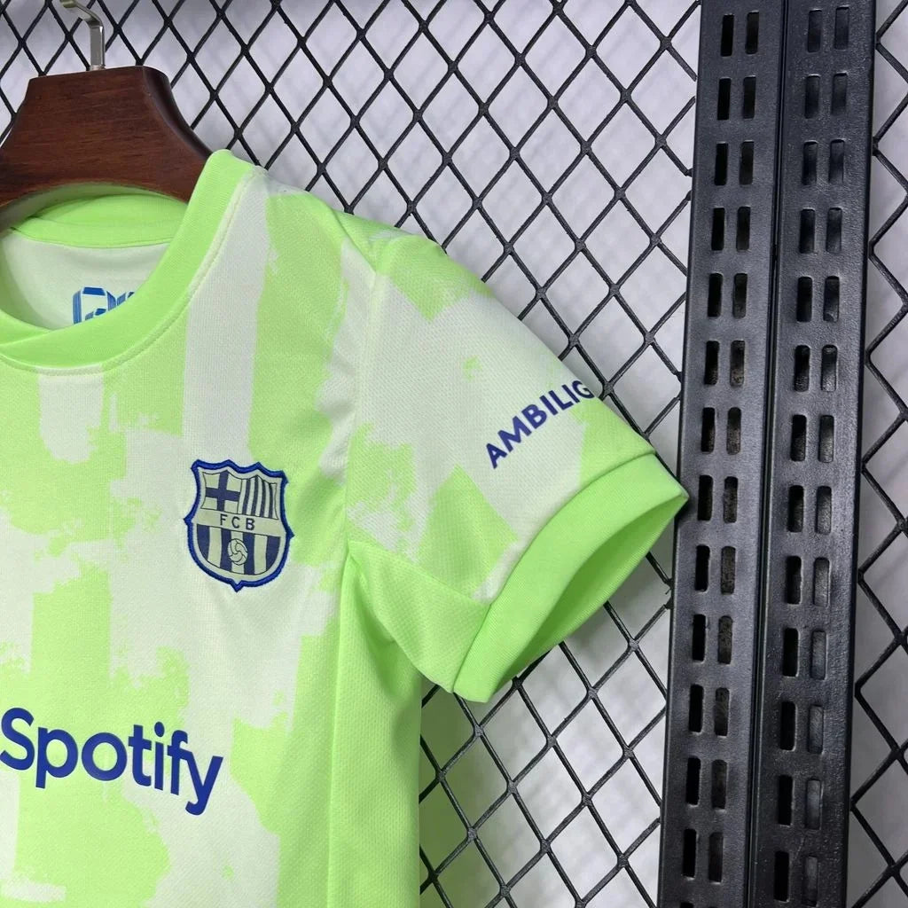 Barcelona 2024/2025 Third Kids Jersey