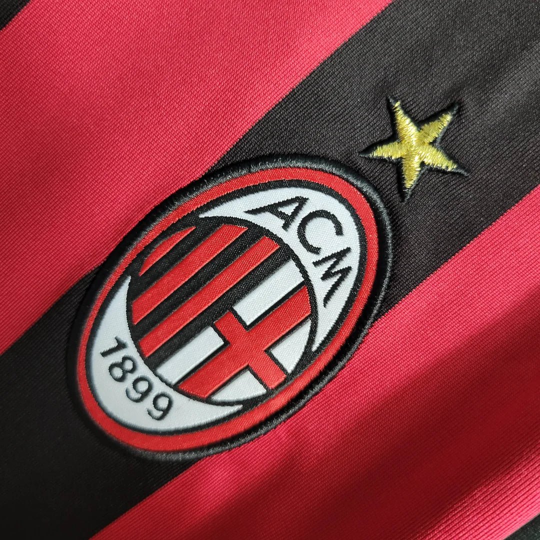 Retro AC Milan 2009 Long Sleeve Home Jersey