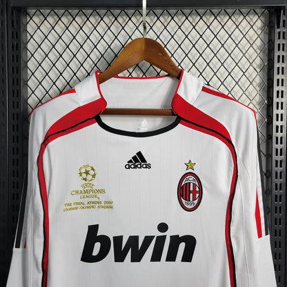 Retro AC Milan 2006 Long Sleeve Champions League Away Jersey