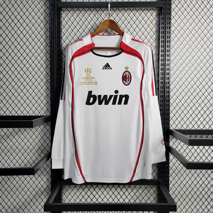 Retro AC Milan 2006 Long Sleeve Champions League Away Jersey