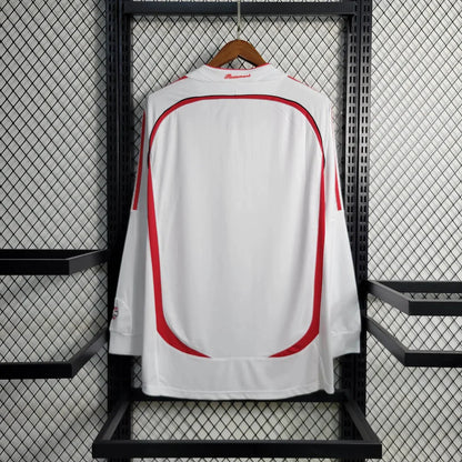 Retro AC Milan 2006 Long Sleeve Champions League Away Jersey