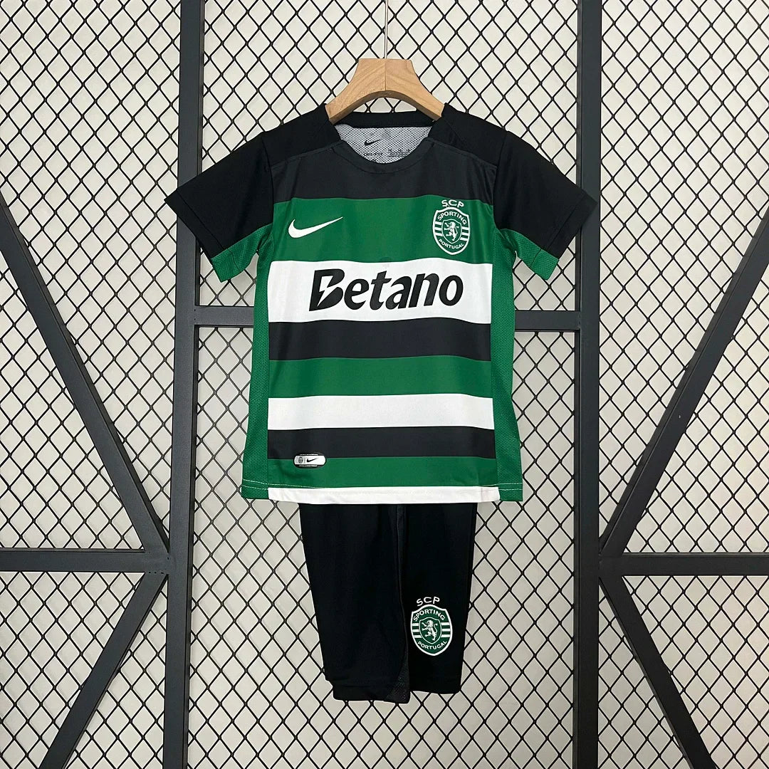 Sporting Lisbon 2024/2025 Home Kids Jersey
