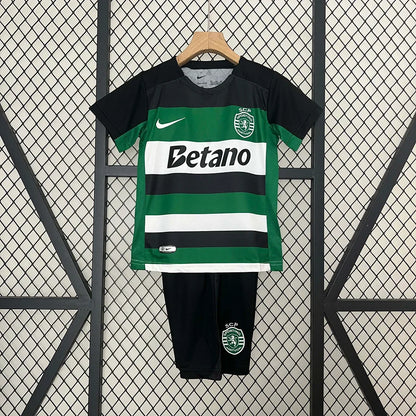 Sporting Lisbon 2024/2025 Home Kids Jersey