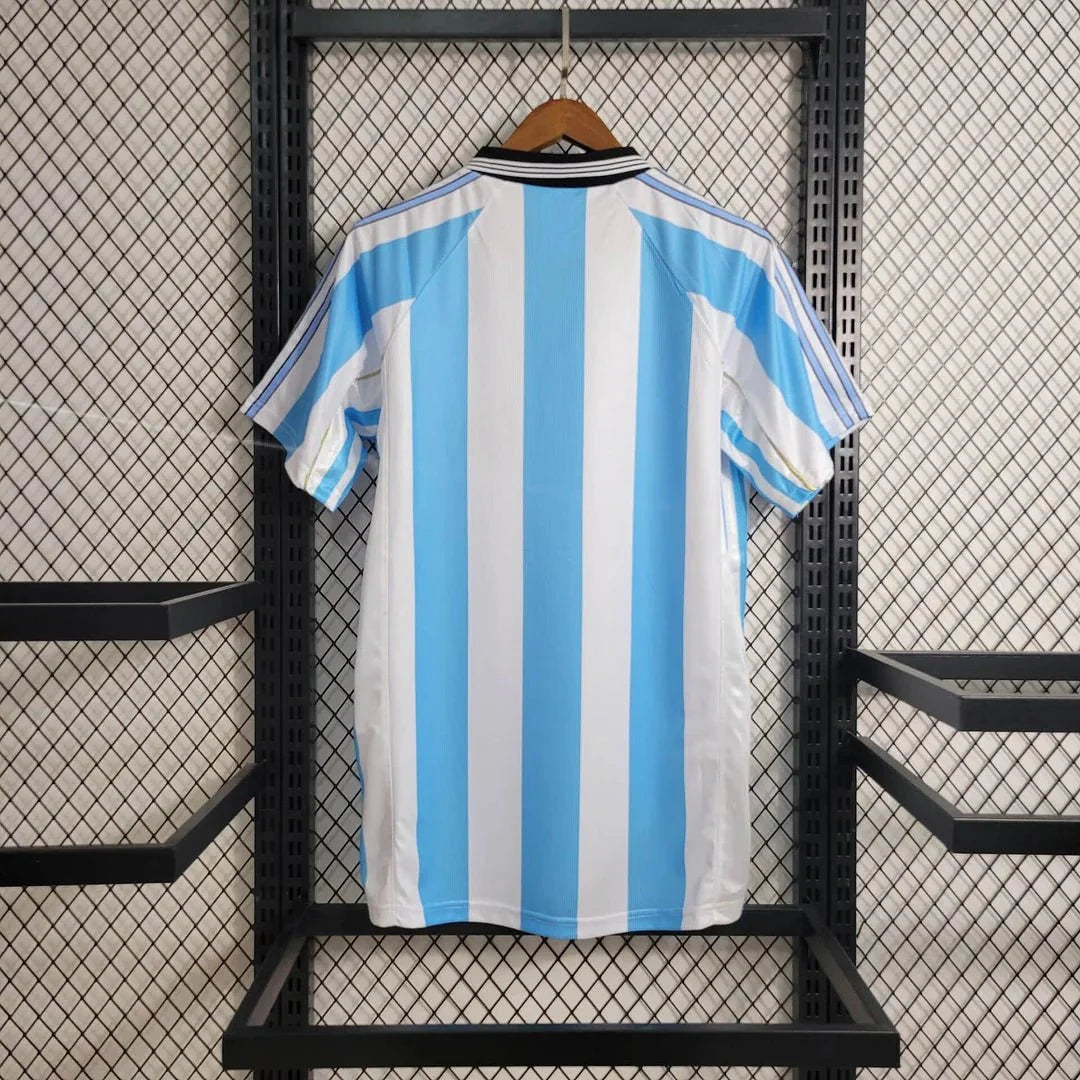 Retro Argentina 1998 Home Jersey