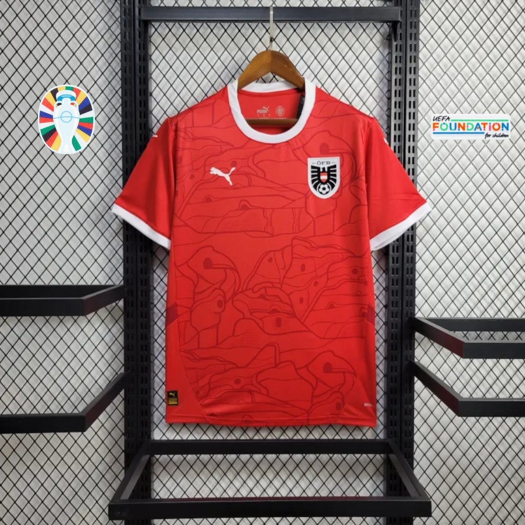 Austria 2024 Home Jersey