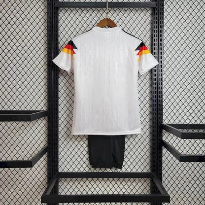 Retro Germany 1990 Home Design 1 Kids Jersey