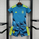 Spain 2026 Goalkeeper World Cup Kids Jersey