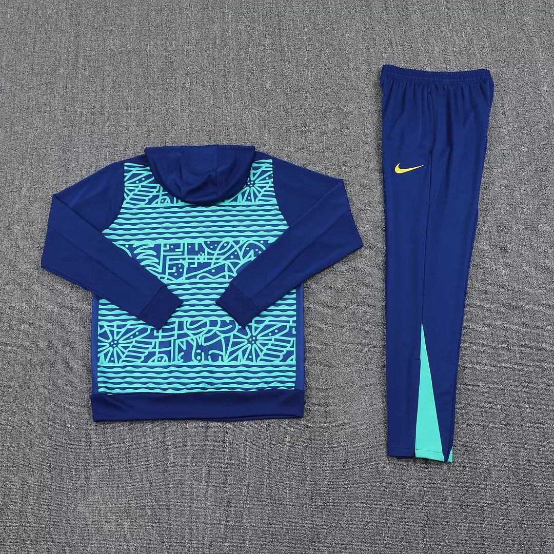 Brazil Blue and Green Design 2 Tracksuit