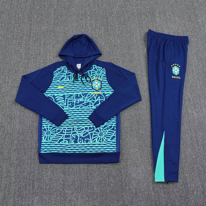 Brazil Blue and Green Design 2 Tracksuit