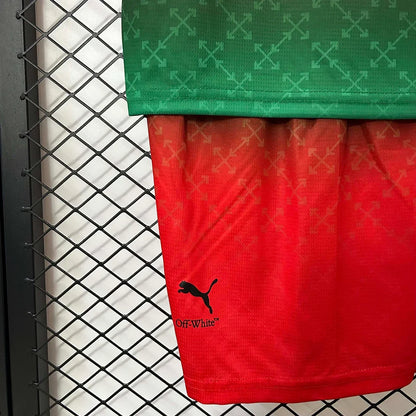 AC Milan 2024/2025 x Off White Limited Edition Design 2 Kids Jersey