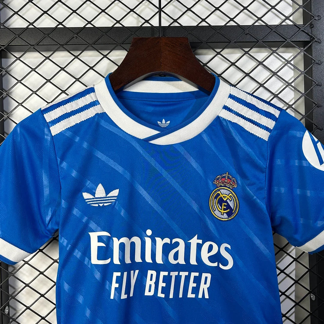 Real Madrid 2025/2026 Third Kids Jersey