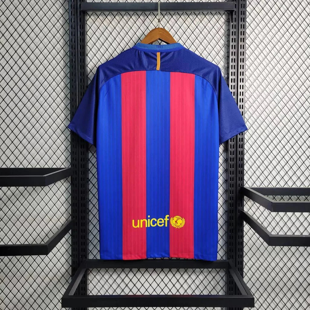 Retro Barcelona 2016 Home Jersey