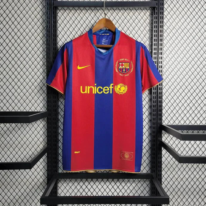 Retro Barcelona 2007 Home Jersey