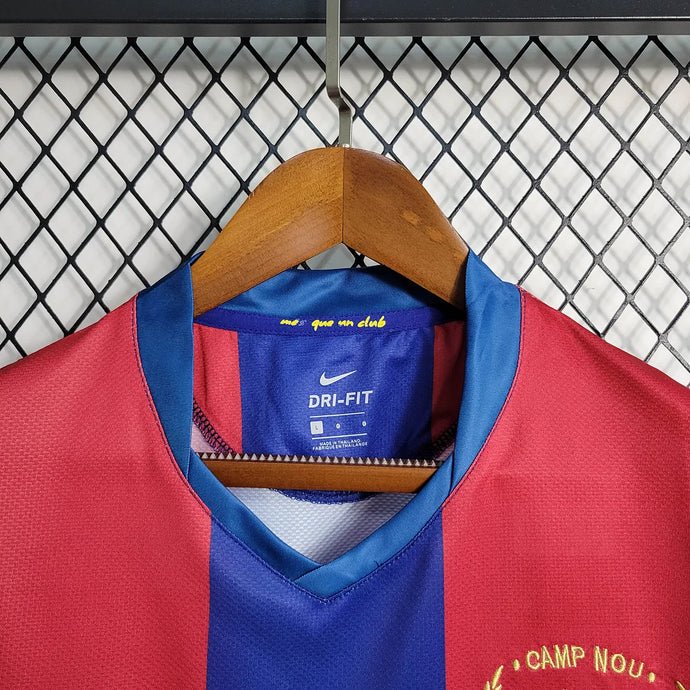 Retro Barcelona 2007 Home Jersey