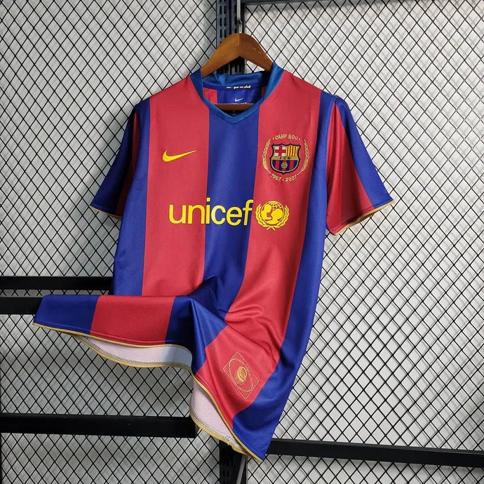 Retro Barcelona 2007 Home Jersey