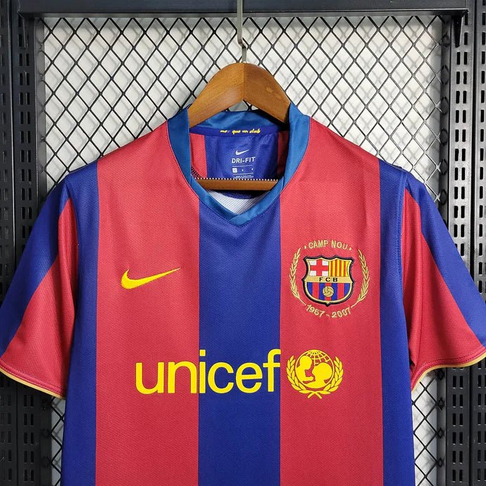 Retro Barcelona 2007 Home Jersey