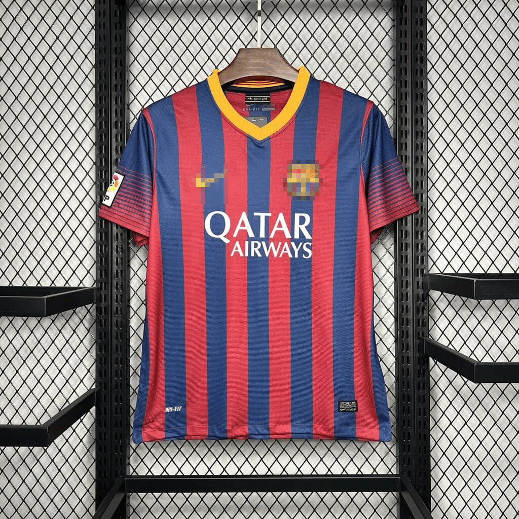 Retro Barcelona 2013 Home Jersey