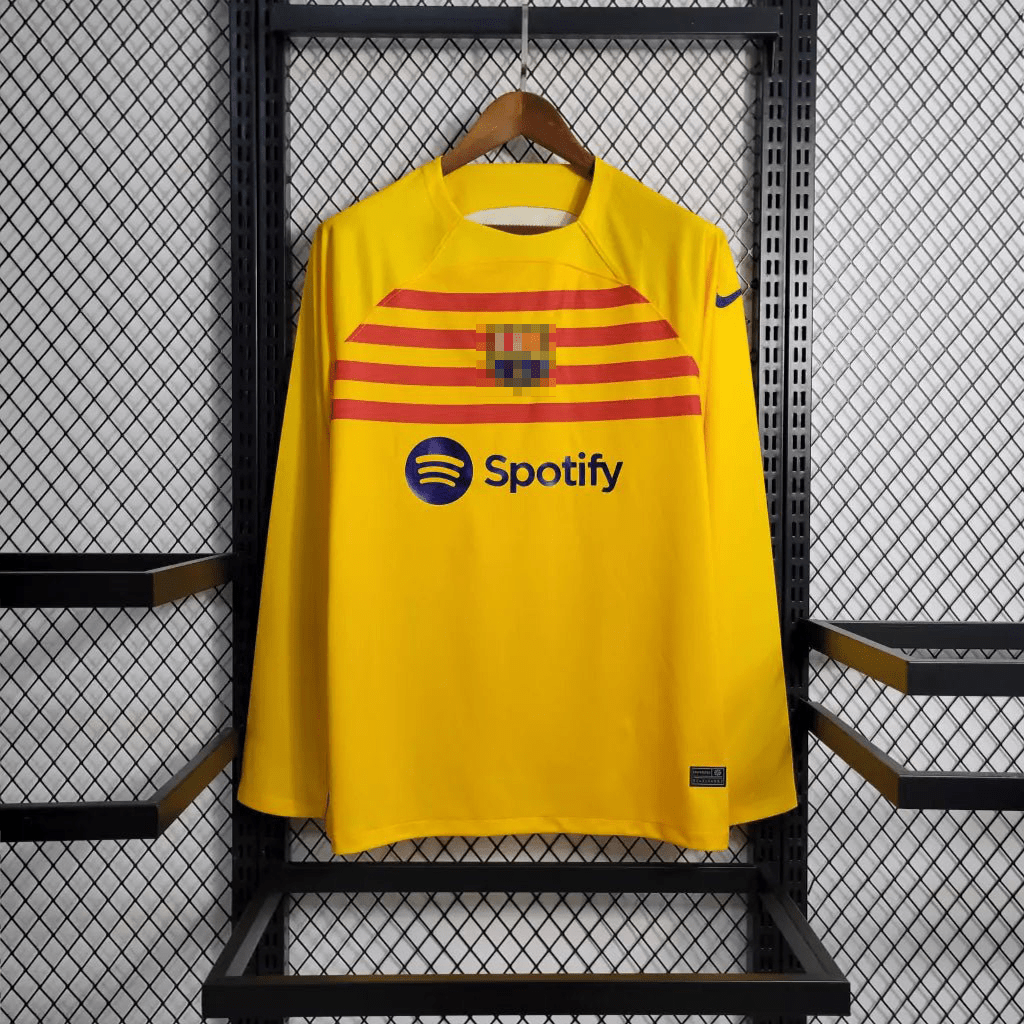 Barcelona 2023 Long Sleeve Fourth Away Jersey