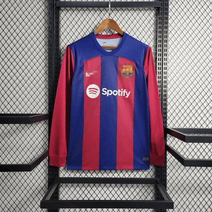Barcelona 2023 Long Sleeve Home Jersey