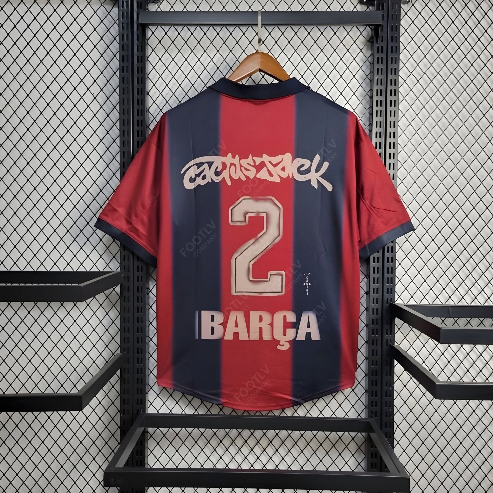 Barcelona x Travis Scott 2024 Skeleton Special Edition Jersey