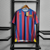 Retro Barcelona 2005 Home Champions League Jersey