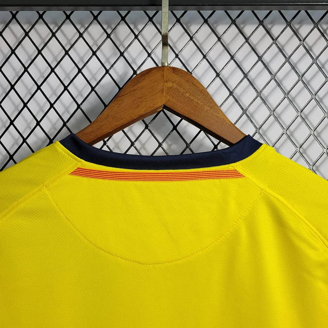 Retro Barcelona 2008 Long Sleeve Away Jersey