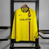 Retro Barcelona 2008 Long Sleeve Away Jersey