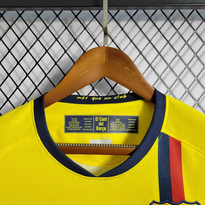 Retro Barcelona 2008 Long Sleeve Away Jersey