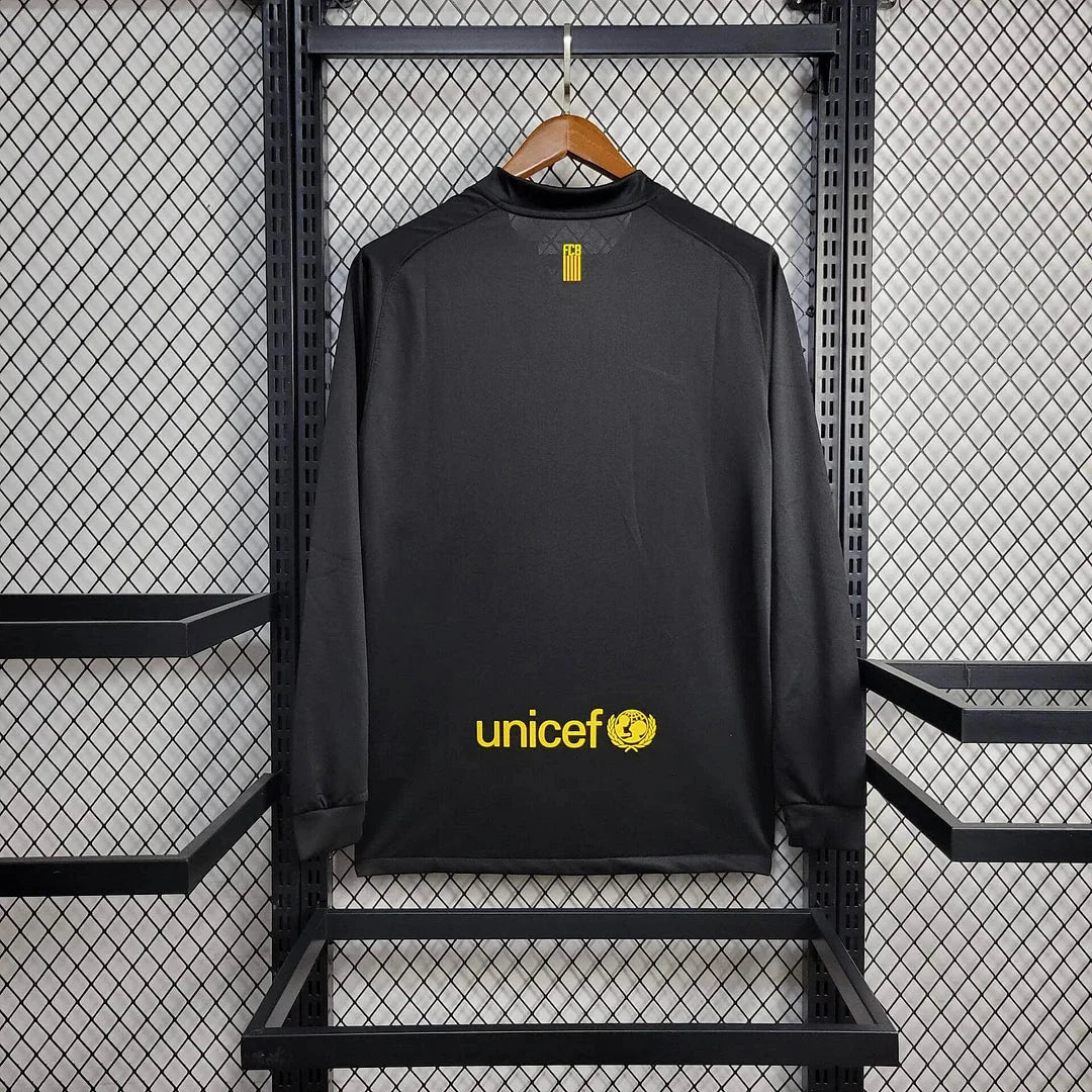 Retro Barcelona 2011 Long Sleeve Away Jersey
