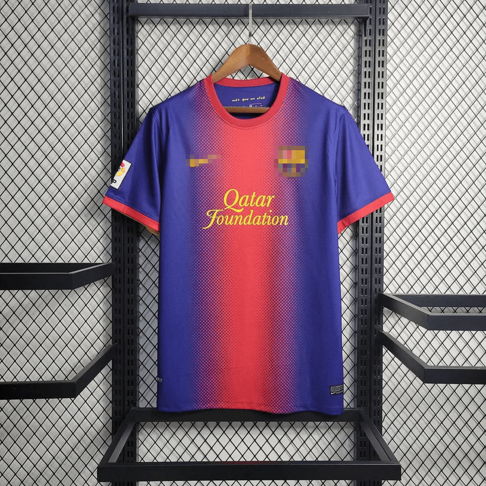 Retro Barcelona 2012 Home Jersey