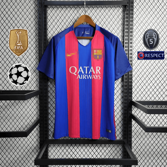 Retro Barcelona 2016 Home Jersey