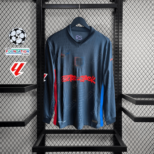 Barcelona × Travis Scott 2024 Unreleased Long Sleeve Jersey