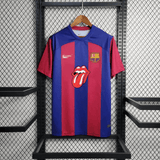Barcelona x Rolling Stones 2023 Home Special Edition Jersey
